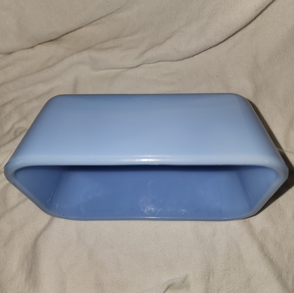 Delphite Blue Pyrex Fridge Dish / Pastel Blue Periwinkle Bluebelle Pyrex - Picture 3 of 5